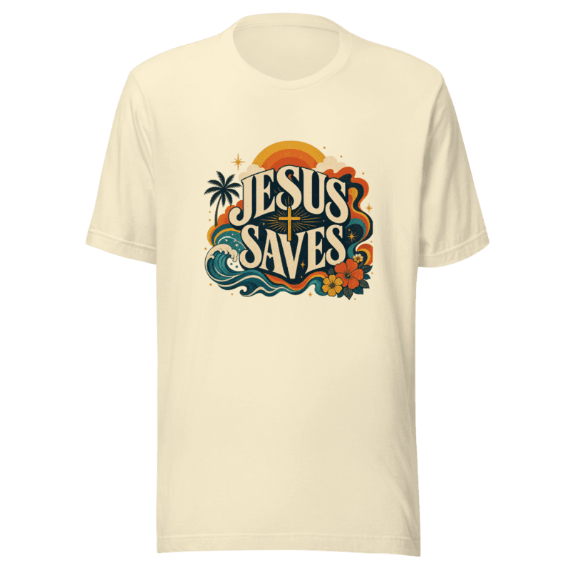 PROTOTOKOS — Jesus Saves — Retro Tee