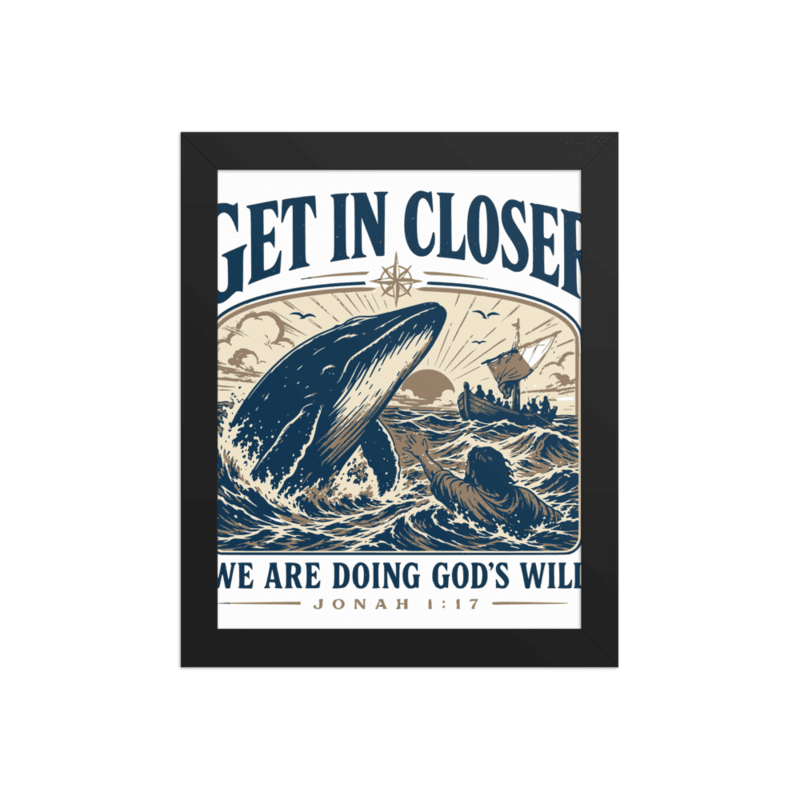 PROTOTOKOS — Get in Closer — Jonah Framed Poster