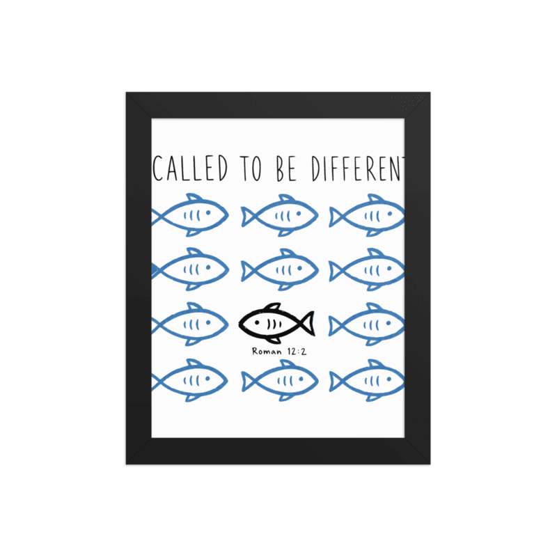 PROTOTOKOS — Called to Be Different Framed Poster