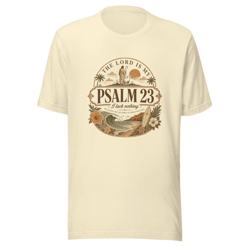 PROTOTOKOS — The Lord Is My Shepherd Surf Tee