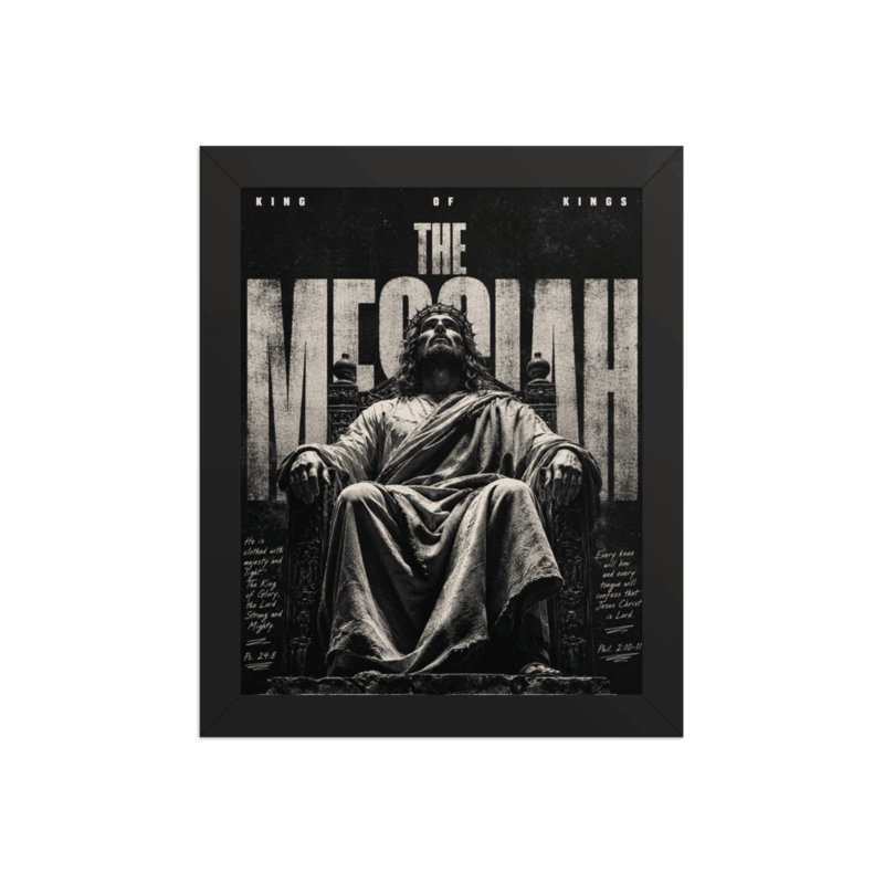 PROTOTOKOS — The Messiah, King of Kings Framed Poster
