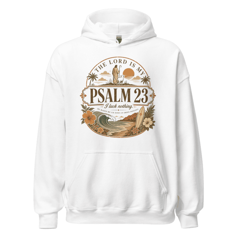 PROTOTOKOS — The Lord Is My Shepherd Surf Hoodie
