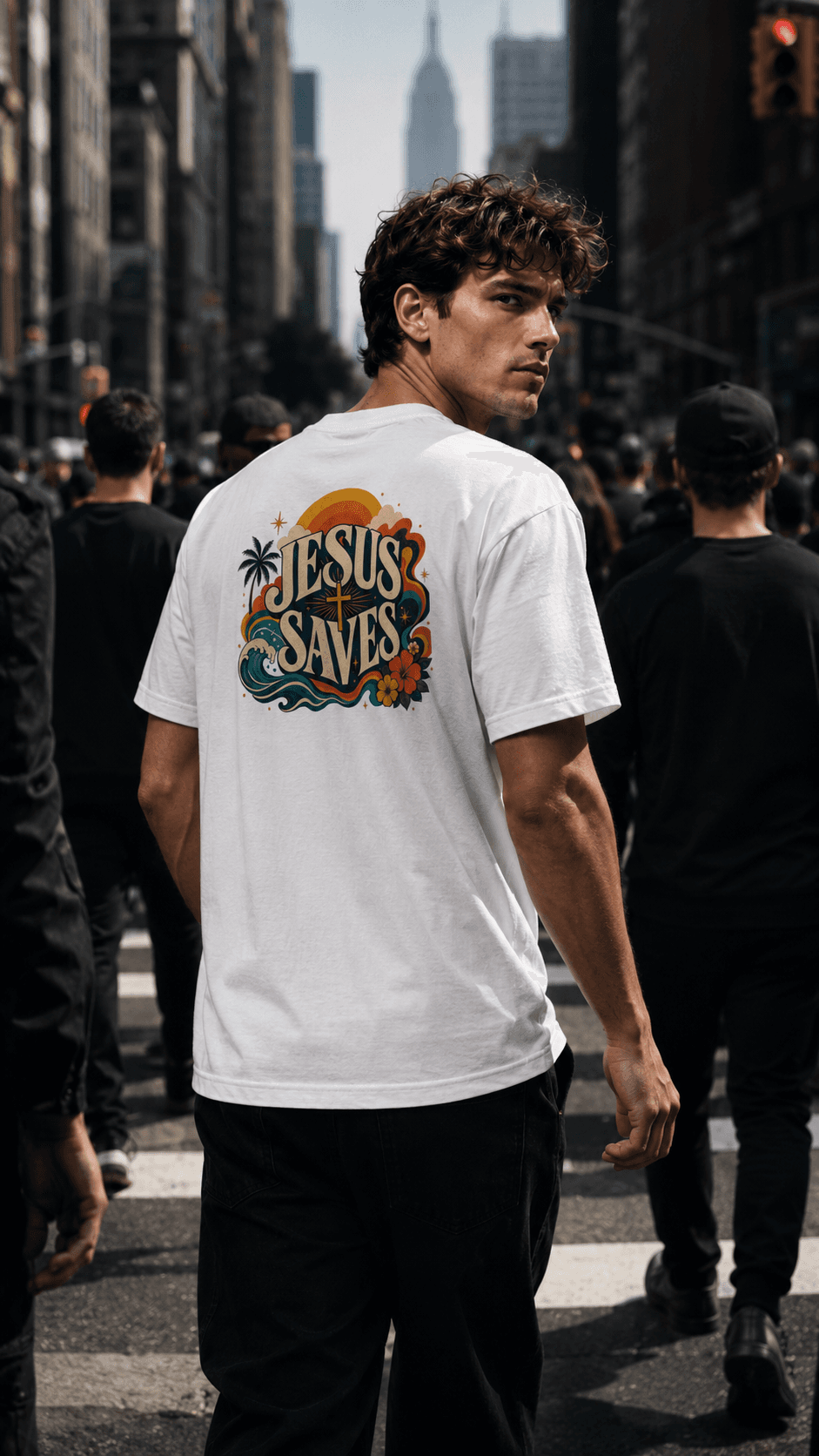 Jesus Saves | Unisex fine jersey tee