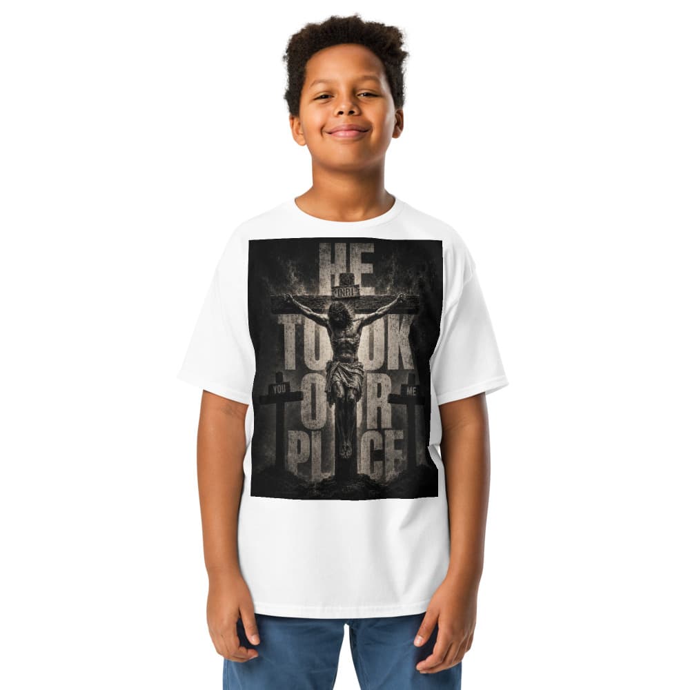 PROTOTOKOS — He Took Our Place Tee (Youth)