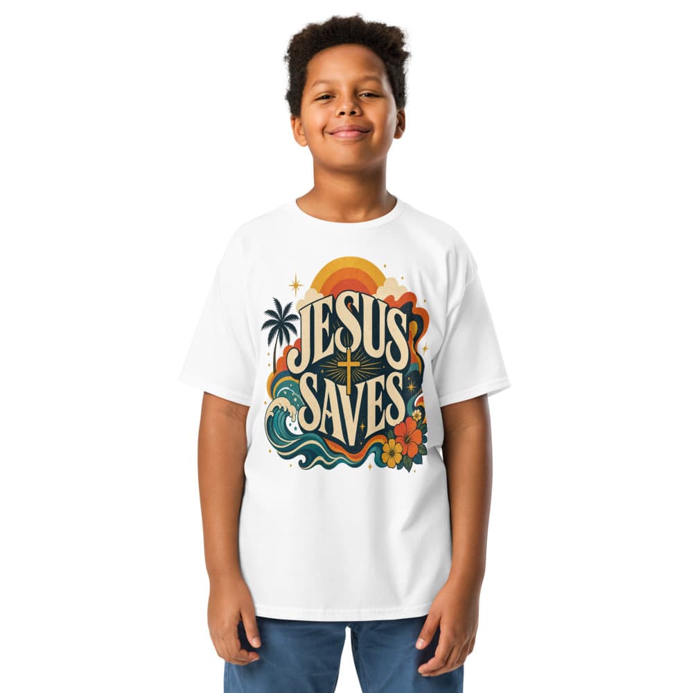 PROTOTOKOS — Jesus Saves — Retro Tee (Youth)