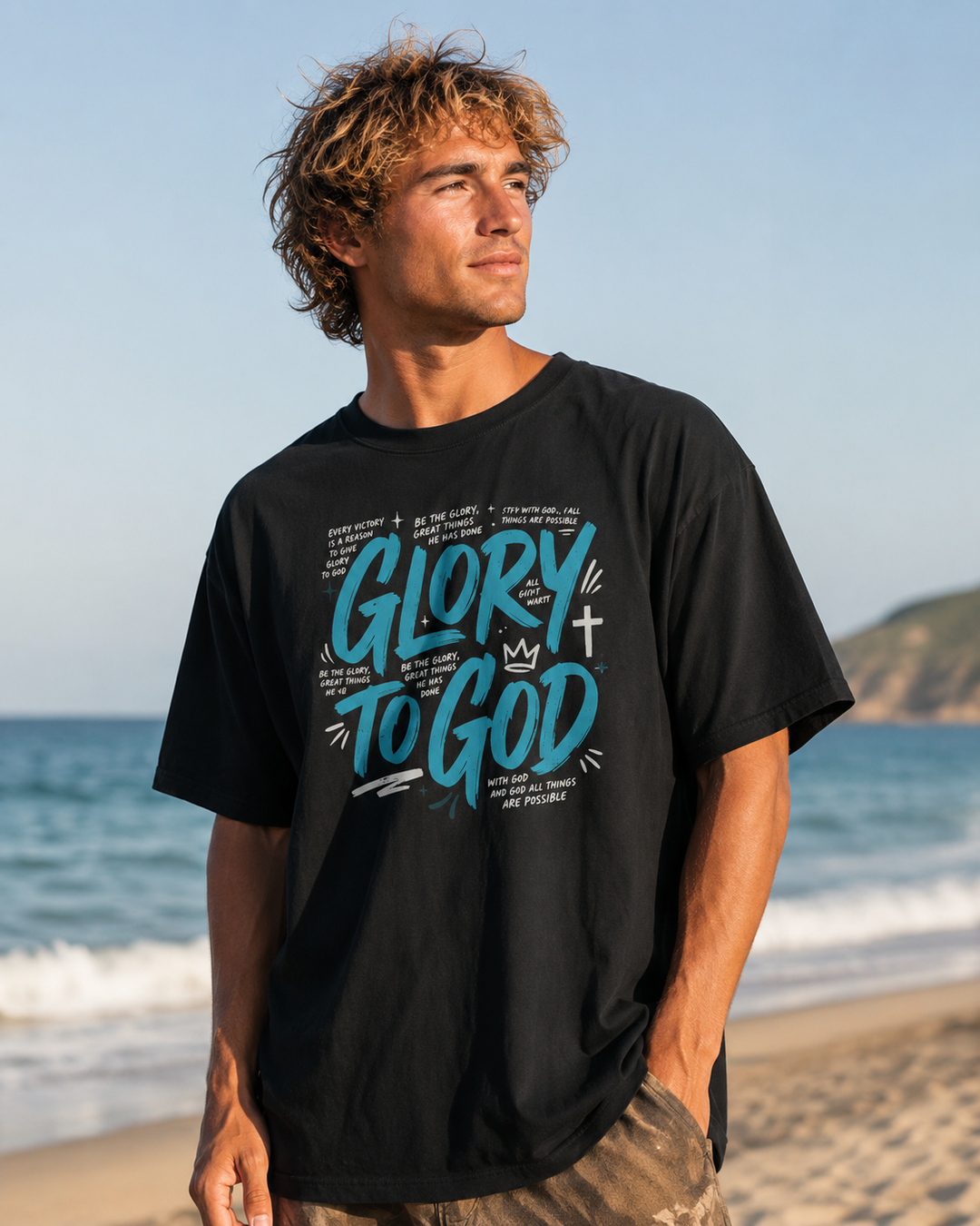 Glory to God | Unisex premium t-shirt